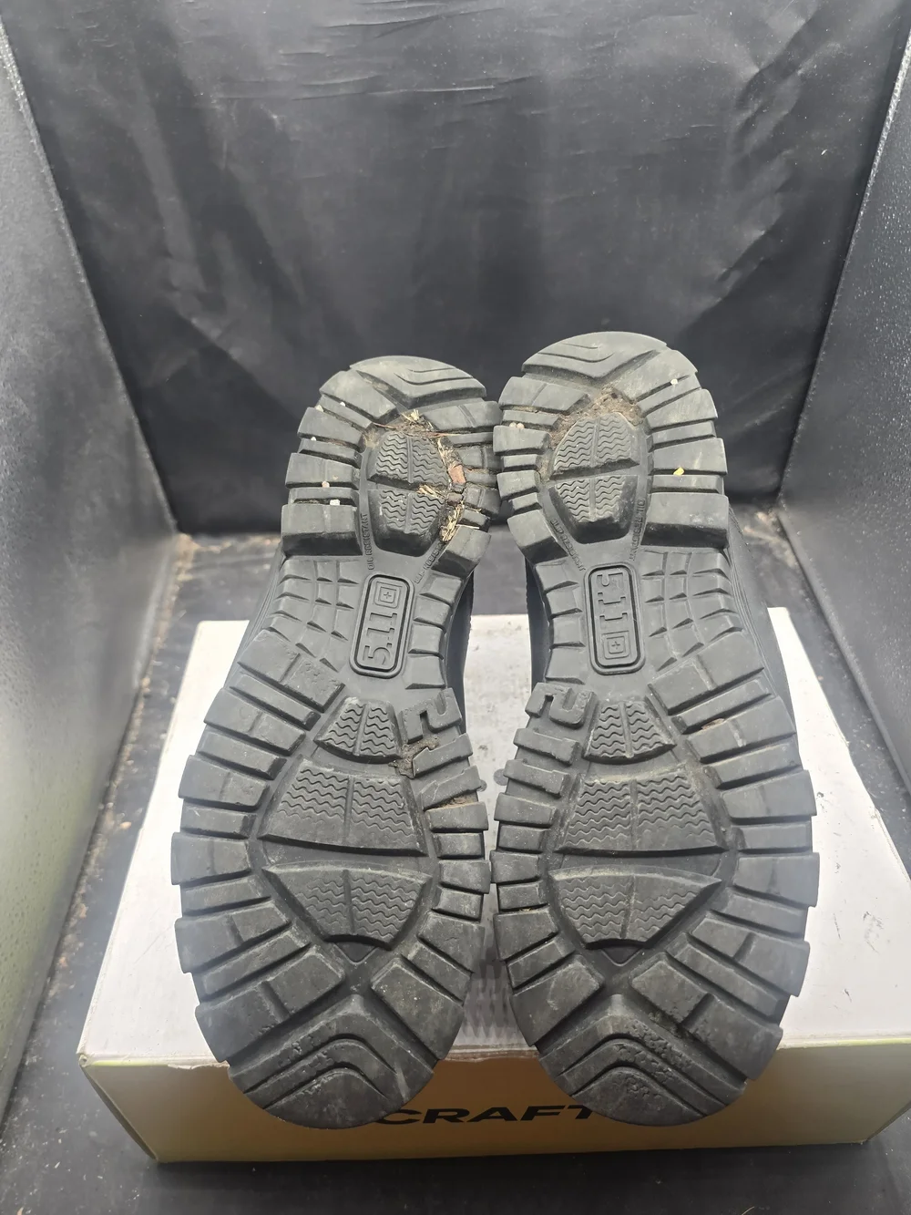5.11 Tactical Black Slip-On Safety Boots